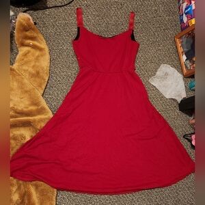 Elegant Red Women's Dress (Cobalt District)